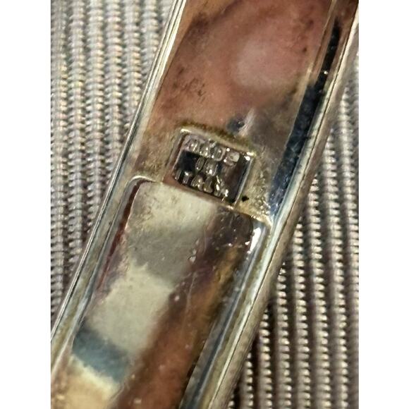 Sterling Silver Breast Cancer Awareness Cuff Bracelet #56630 - Picture 4 of 7